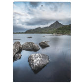 Lofoten Inseln Norwegen Landschaft Klemmbrett (Rückseite)