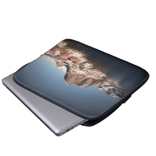 Lofoten Inseln Norwegen Laptopschutzhülle (Vorne Knopf)