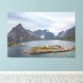 Lofoten Inseln Norwegen Leinwanddruck (Insitu (Holzboden))