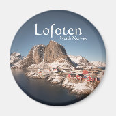 Lofoten Inseln Norwegen Magnet (Vorne)