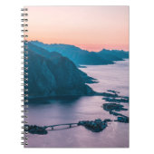 Lofoten Inseln Norwegen Notizblock (Vorderseite)