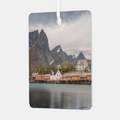 Lofoten Inseln Norwegen Ornament Aus Metall (Vorderseite links)