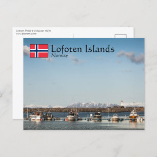 Lofoten Inseln Norwegen Postcard Postkarte