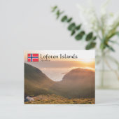 Lofoten Inseln Norwegen Postcard Postkarte (Stehend Vorderseite)