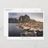 Lofoten Inseln Norwegen Postcard Postkarte (Vorne/Hinten)