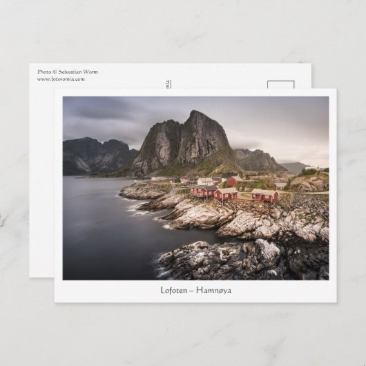 Lofoten Inseln Norwegen Postcard Postkarte (Vorne/Hinten)