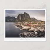 Lofoten Inseln Norwegen Postcard Postkarte (Vorderseite)