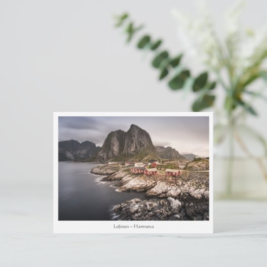 Lofoten Inseln Norwegen Postcard Postkarte (Stehend Vorderseite)