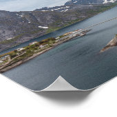 Lofoten Inseln Norwegen Poster (Ecke)