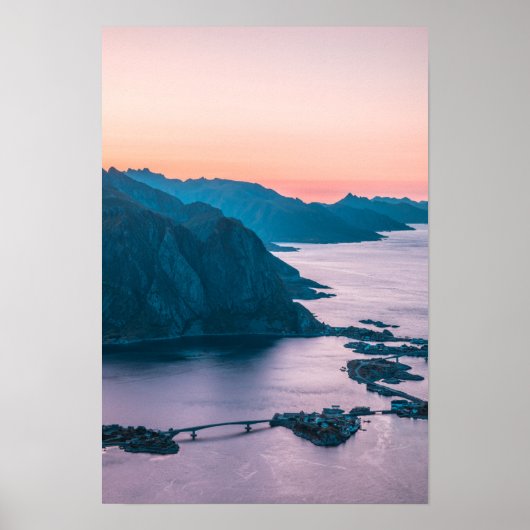 Lofoten Inseln Norwegen Poster (Vorne)
