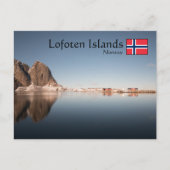 Lofoten Inseln Norwegen Postkarte (Vorderseite)