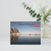 Lofoten Inseln Norwegen Postkarte (Stehend Vorderseite)