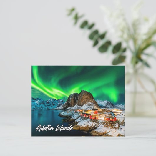 Lofoten-Inseln, Norwegen Postkarte (Stehend Vorderseite)