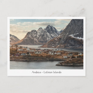 Lofoten Inseln Norwegen Postkarte