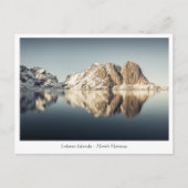 Lofoten Inseln Norwegen Postkarte (Vorderseite)
