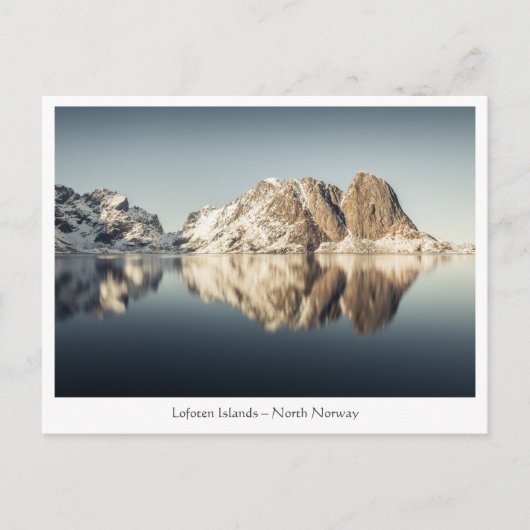 Lofoten Inseln Norwegen Postkarte (Vorderseite)