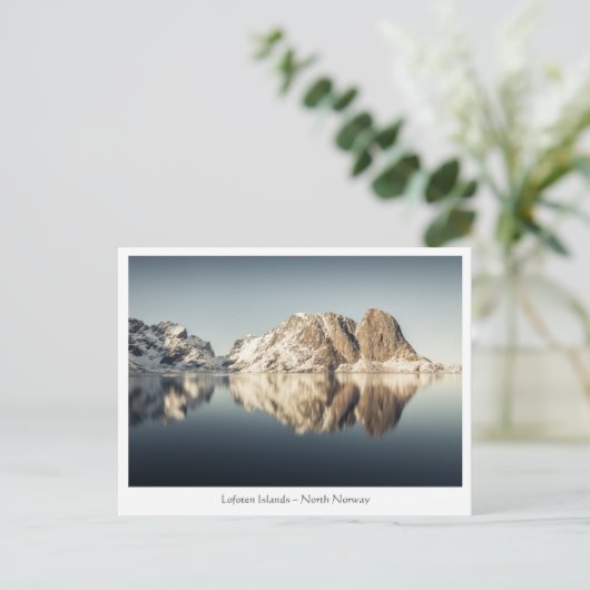 Lofoten Inseln Norwegen Postkarte (Stehend Vorderseite)