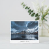 Lofoten Inseln Norwegen Postkarte (Stehend Vorderseite)
