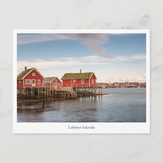 Lofoten Inseln Norwegen Postkarte (Vorderseite)