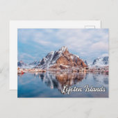 Lofoten-Inseln, Norwegen Postkarte (Vorne/Hinten)