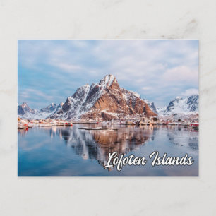 Lofoten-Inseln, Norwegen Postkarte