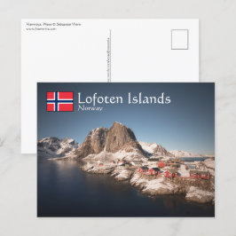 Lofoten Inseln Norwegen Postkarte