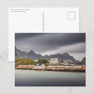 Lofoten Inseln Norwegen Postkarte