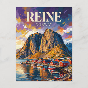 Lofoten-Inseln Norwegen Postkarte