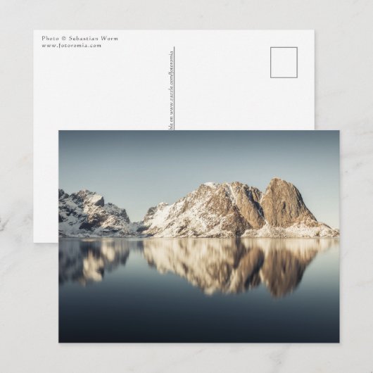 Lofoten Inseln Norwegen Postkarte (Vorne/Hinten)
