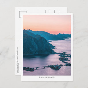 Lofoten Inseln Norwegen Postkarte