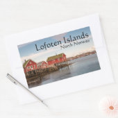 Lofoten Inseln Norwegen Rechteckiger Aufkleber (Umschlag)