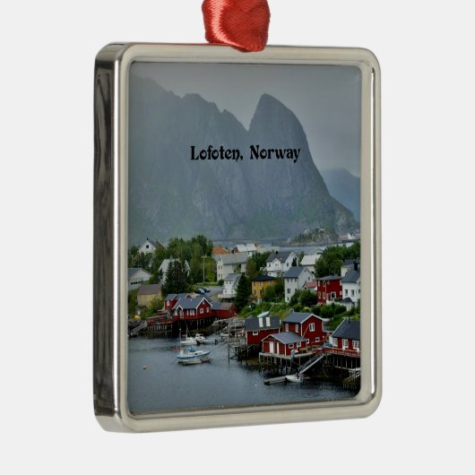 Lofoten-Inseln, Norwegen Silbernes Ornament (Rechts)