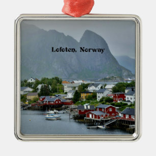 Lofoten-Inseln, Norwegen Silbernes Ornament