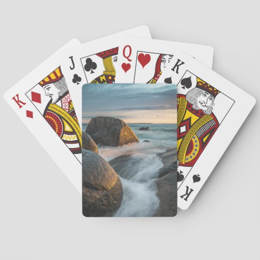 Lofoten Inseln Norwegen Spielkarten (Rückseite)