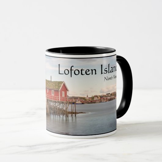Lofoten Inseln Norwegen Tasse (VorderseiteRechts)