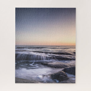 Lofoten Inseln Sunset Coast Puzzle