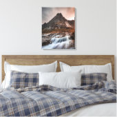 Lofoten Inseln Wasserfall Leinwanddruck (Insitu (Schlafzimmer))
