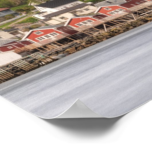 Lofoten Islands Andoya Poster (Ecke)