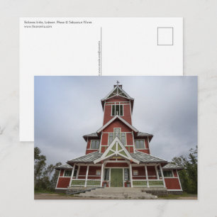 Lofoten Islands Buksnes Church Postcard Postkarte