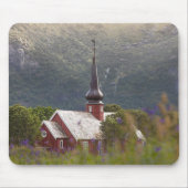 Lofoten Islands Flakstad Church Mousepad (Vorne)