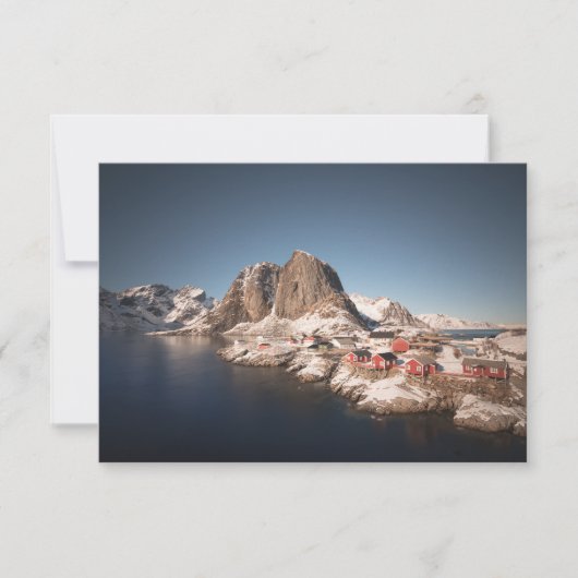 Lofoten Islands Norwegen Card (Vorderseite)