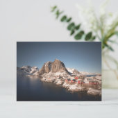 Lofoten Islands Norwegen Card (Stehend Vorderseite)