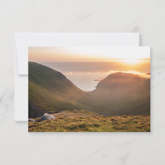 Lofoten Islands Norwegen Card (Vorderseite)