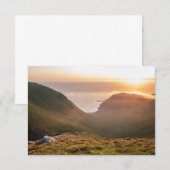 Lofoten Islands Norwegen Card (Vorne/Hinten)