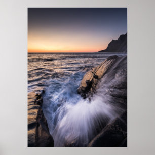 Lofoten Islands Norwegian Coast Poster