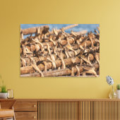 Lofoten Islands Stockfish Leinwanddruck (Insitu (Wohnzimmer))