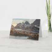 Lofoten Landscape Norwegen Karte (Vorderseite)