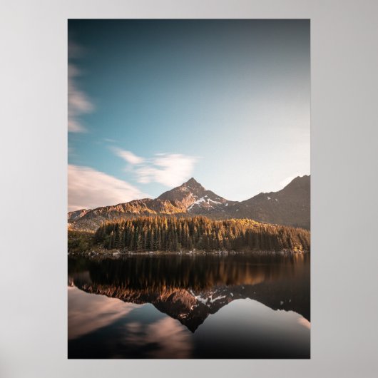 Lofoten Landscape Norwegen Poster (Vorne)