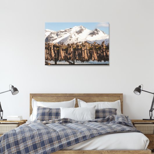 Lofoten Leinwanddruck (Insitu (Schlafzimmer))