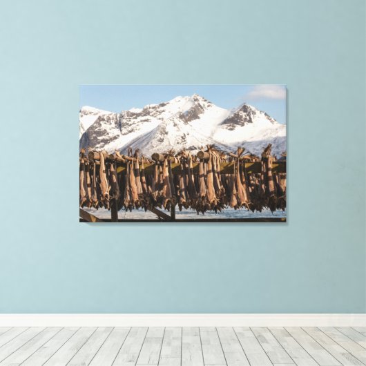 Lofoten Leinwanddruck (Insitu (Holzboden))